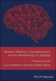 Front page of her recommended book "Research Methods in Psycholinguistics and the Neurobiology of Language"