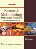 Front page of her recommended book "Research Methodology: Methods and Techniques"