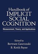 Front page of her recommended book "Handbook of Implicit Social Cognition"