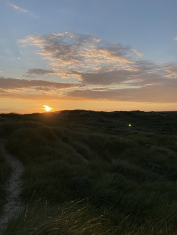 Sunset at Rømø.